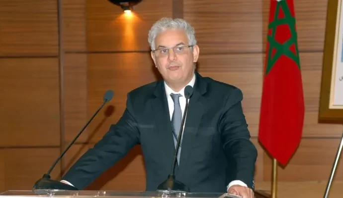 بركة يطلع على تقدم أشغال فك العزلة عن المناطق المتضررة