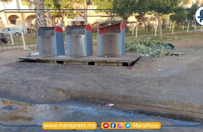أزمة النفايات تتفاقم بمدينة المحمدية: ووضع الحاويات أصبح مزري