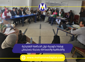 ورشة حول الحكامة حول الحكامة التشاركية والشفافية والمساءلة